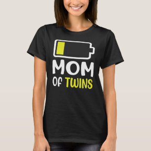Baby Loading Mom Of Twins Pregnancy Mothers Day  T-Shirt