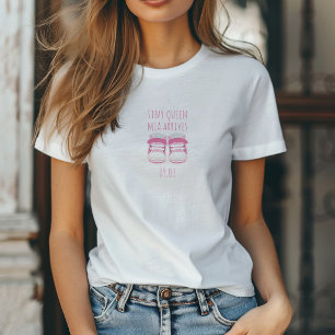 Baby Loading Please Wait Custom Due Date Shirt