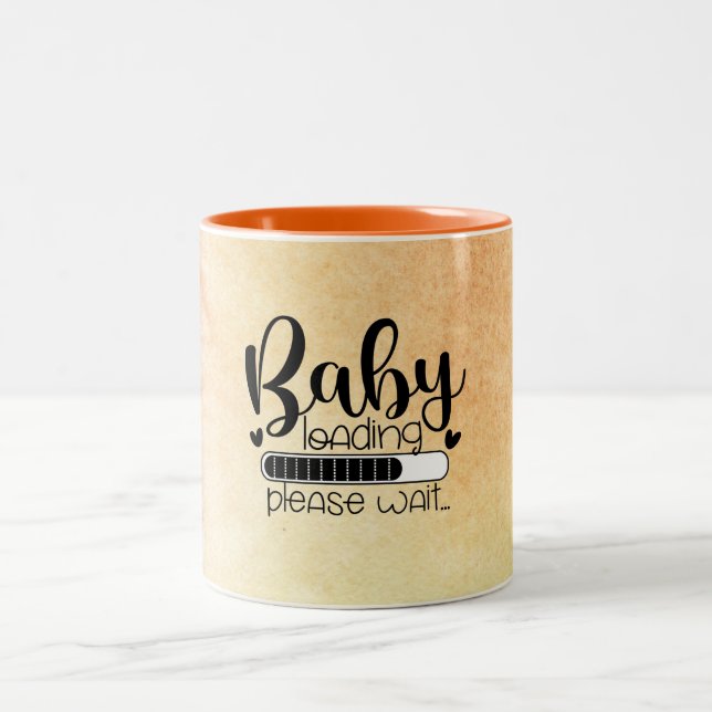 Baby Loading Please Wait Mug (Center)