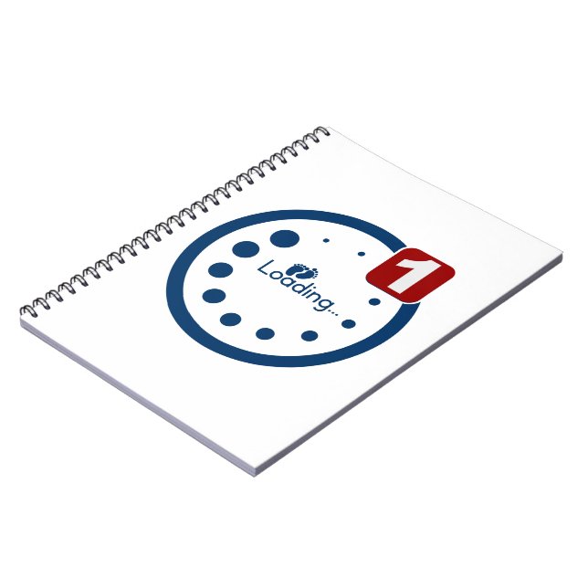 Baby Loading Plus Notification Notebook (Left Side)