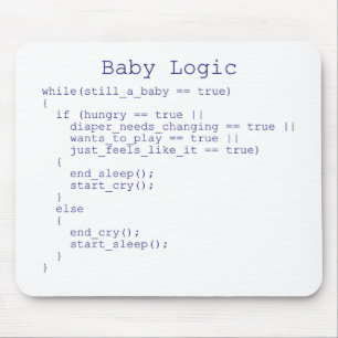 Baby Logic Mouse Pad