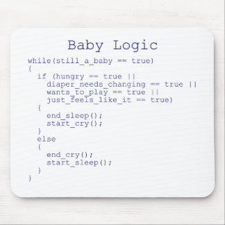 Baby Logic Mouse Pad