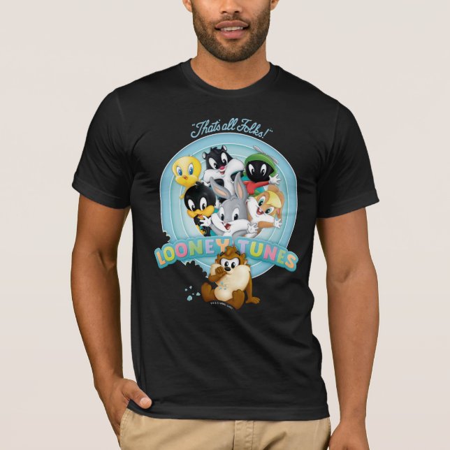 Baby LOONEY TUNES™ Logo | That's All Folks T-Shirt (Front)