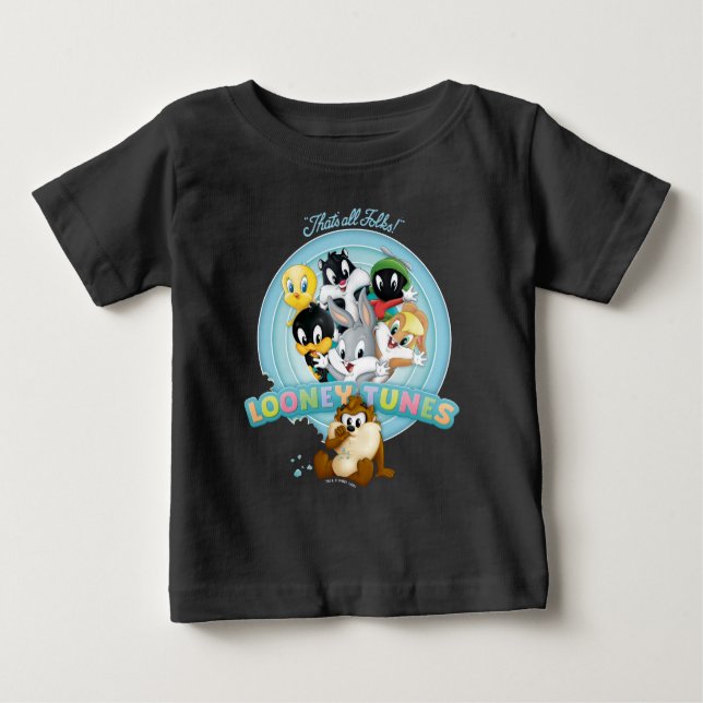 Baby LOONEY TUNES™ Logo | That's All Folks T-Shirt (Front)