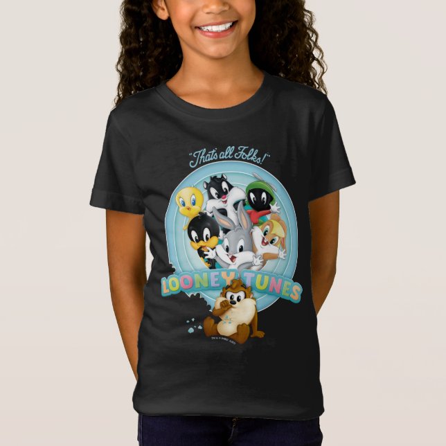 Baby LOONEY TUNES™ Logo | That's All Folks T-Shirt (Front)
