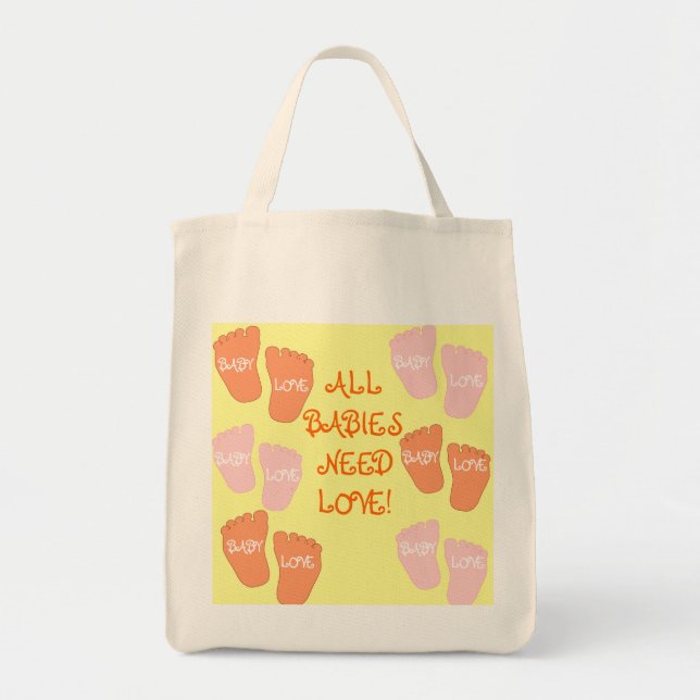 BABY LOVE COLLECTION TOTE BAG (Front)