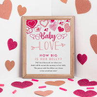 "Baby Love" Valentine's Day Baby Shower Game