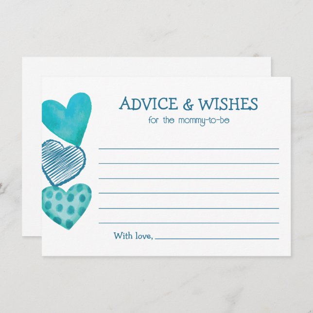 Baby Love Valentine's Theme Baby Shower Invitation (Front/Back)