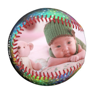 Baby Loves Baseball too Dad - Fathers Day Photo