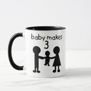 Baby Makes Three Mug