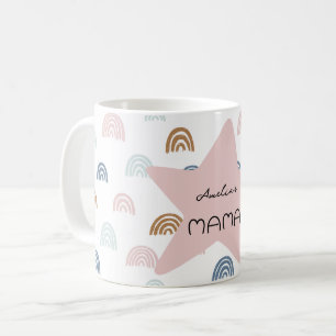 Baby Mama Boho Rainbows Coffee Mug