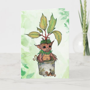 Baby Mandrake Blank Card