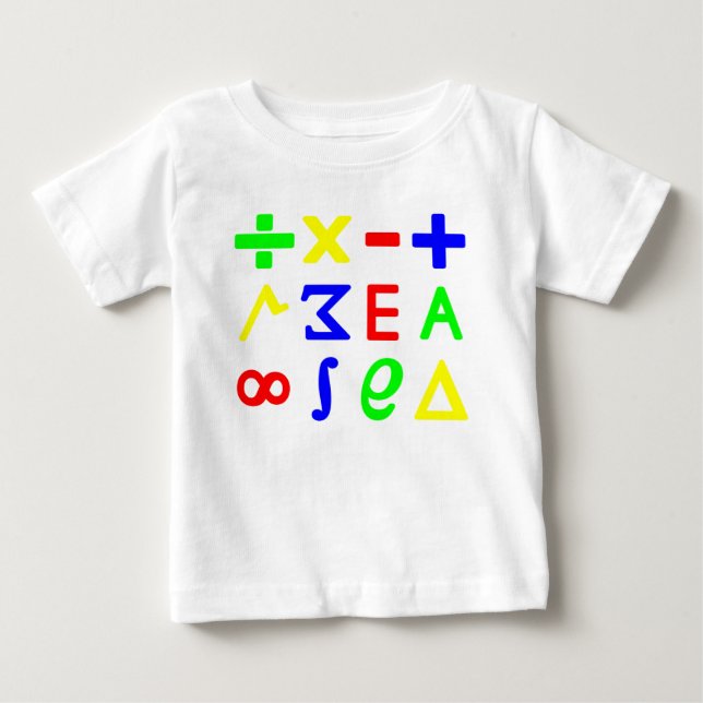 Baby Math T-Shirt (Front)