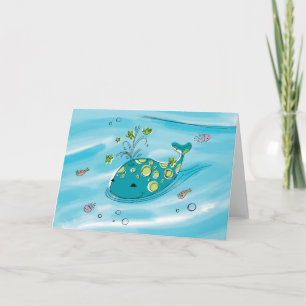 ‘baby max’ Willie-the-Whale Greeting Card