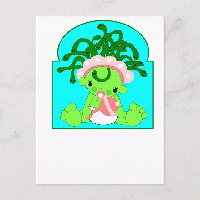 Baby Medusa Postcard (Front)