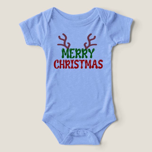 BABY MERRY CHRISTMAS T-Shirt (Design Front)