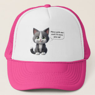 BABY MESS YOU UP TRUCKER HAT