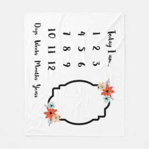 Baby Milestone Blanket