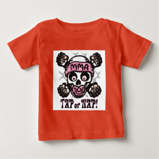 Baby MMA Skull and Binky T-Shirt
