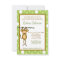 "Baby Monkey" 4x5 Baby Shower Invitation