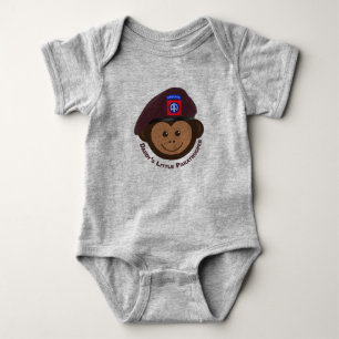 Baby Monkey “Daddy’s Little Paratrooper” Bodysuit