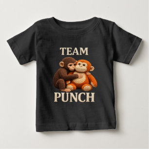 Baby Monkey Punch Crochet Pattern Cute Amigurumi T-Shirt