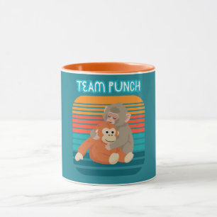 baby monkey punch mug
