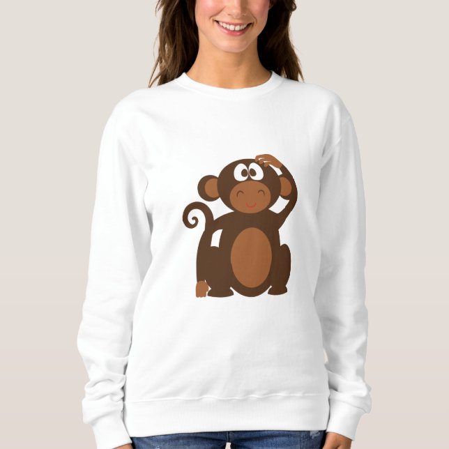 Baby Monkey Sweatshirt (Front)