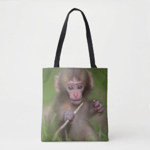 Baby Monkey Tote Bag