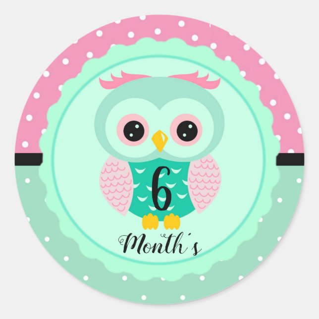 Baby Month Stickers (Front)