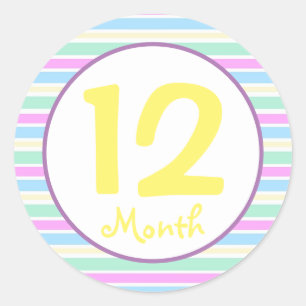 Baby Month Stickers