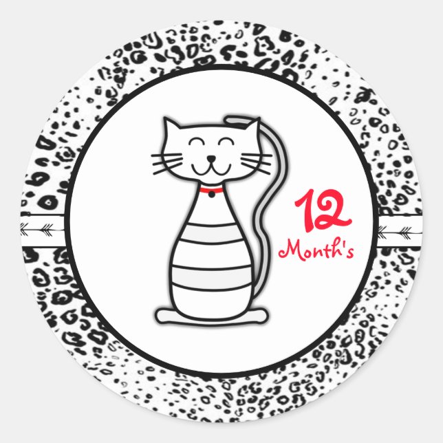 Baby Month Stickers (Front)