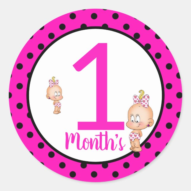 Baby Month Stickers (Front)
