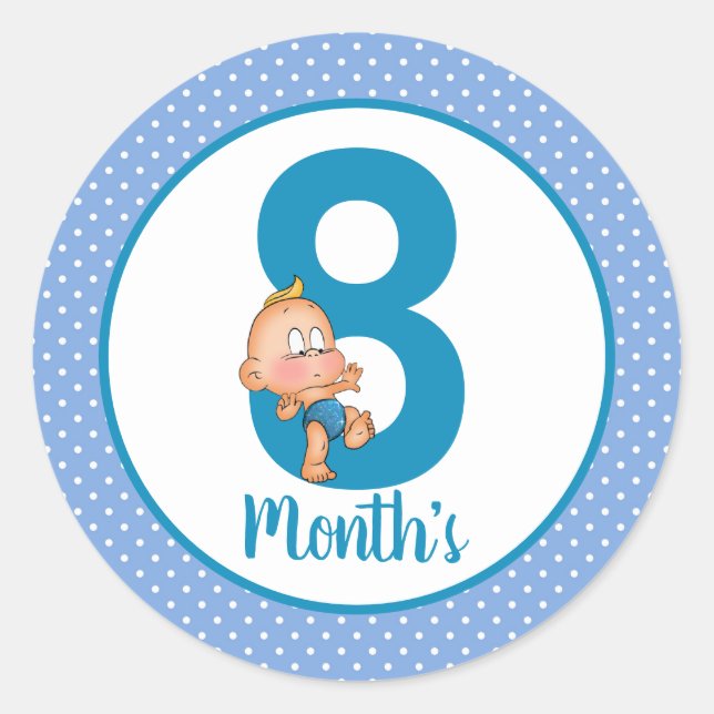 Baby Month Stickers (Front)