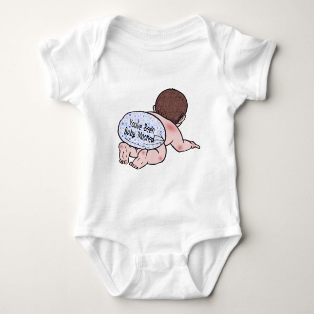 Baby Mooned Bodysuit (Front)
