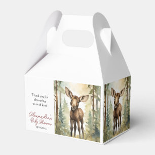 Baby Moose Baby Shower Gender Neutral  Favour Box