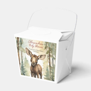 Baby Moose Baby Shower Gender Neutral Favour Box
