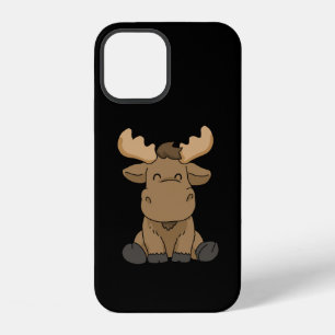 Baby Moose Gift Women Moose Gift Men Moose iPhone 12 Case