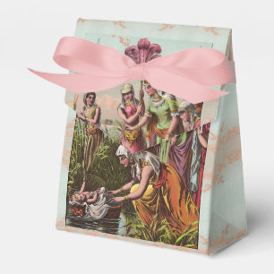 Baby Moses In A Basket Favour Box
