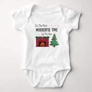 Baby Most Wonderful Time of The Year One Piece  Baby Bodysuit