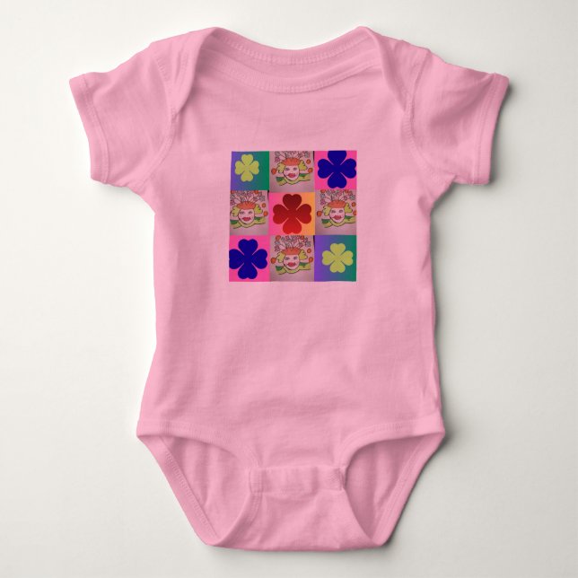 Baby mother earth  bodysuit (Front)