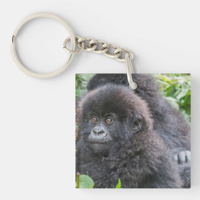Baby Mountain Gorilla Key Ring (Front)