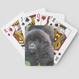 Baby Mountain Gorilla Playing Cards