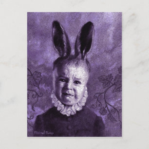 Baby Mutant Bunny Postcard