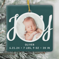 Baby Name Birth Stats Photo Green Keepsake