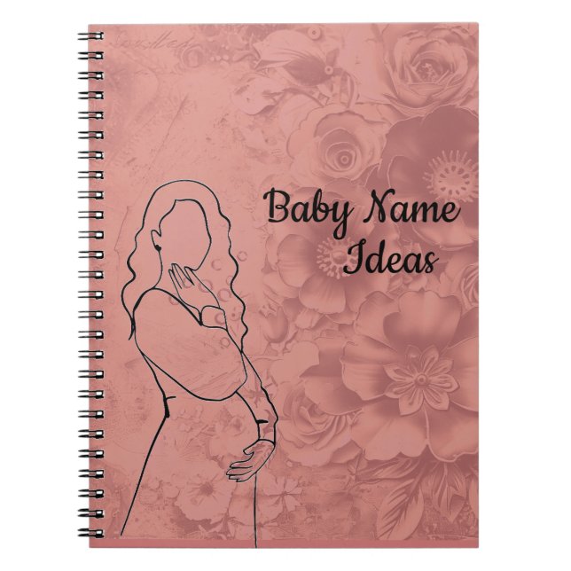 Baby Name Ideas Notebook (Front)