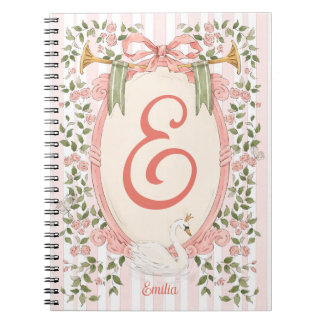 Baby Name - Swan Princess Notebook