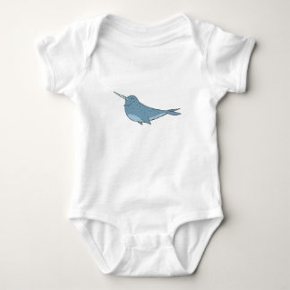baby narwahl outfit bodysuit