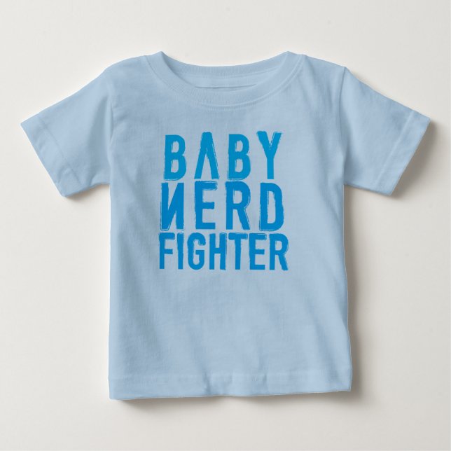 Baby Nerdfighter Blue T-Shirt (Front)