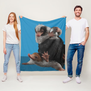 Baby Nifflers Find A Prize Fleece Blanket
